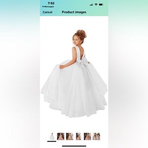 Flower girl dress